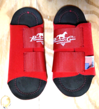 Professionals Choice Horse Splint Boots Red - 9&quot; Medium - SPB152 - Made ... - $48.87