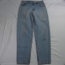 Vtg 90s 1997 Levis 36 x 36 560 Comfort Loose Tapered USA Made Light Deni... - £19.26 GBP