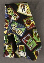 Vintage Men&#39;s MURAD Skinny Necktie Tie 100% Silk College Sports Pennant - $24.20