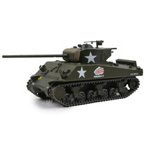 M4 Sherman 4th Armored Div. 1944 - Display Case 1/43 Scale Diecast Tank Model - £42.89 GBP