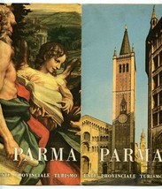 Parma Italy Tourist Brochure with Maps 1950&#39;s - £14.12 GBP