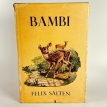 Bambi by Felix Salten 1929 Grosset &amp; Dunlap 1st G&amp;D Edition Companion Library - £15.72 GBP