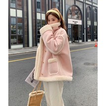 Autumn Winter Women Coat Thick and Warm Jackets New Korean Fashion Casual Office - £58.39 GBP