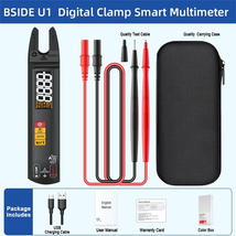 NEW Digital Clamp Meter Multimeter Fork DC AC Professional 100A Ammeter ... - $88.33