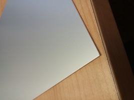 1 Pc of  .040 Clear Anodized Aluminum Sheet 5005 24" x 24" - £62.00 GBP
