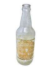 Frostie Old Fashion Root Beer Vintage 1950 Soda Bottle Ball Brothers Glass 12oz. - £15.76 GBP
