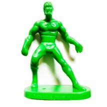RARE 1978 Gulliver Brazil Marvel Comics The Vision Plastic Green Action Figure - £45.86 GBP