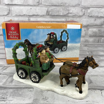 Home Accents Canterbury Lane Horse Drawn Carriage Christmas Village Acce... - £12.78 GBP