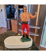 1960s Antique Bourbon Whiskey Prize Fighter Boxer Statue Display John Su... - $2,649.04 MXN