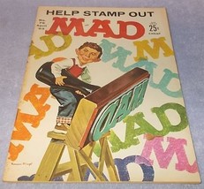 Mad Sarcastic Humor Comic Magazine No. 78 April 1963 Alfred E Neuman - £9.38 GBP