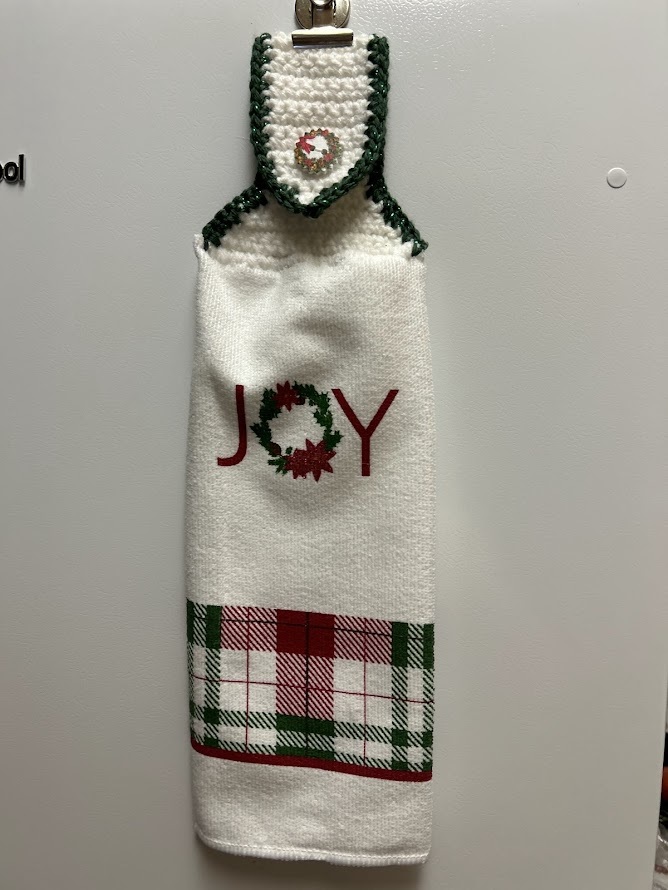 Christmas Joy Hanging Towel