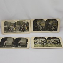 Stereoview Cards Boyville series lot of 4 - £9.57 GBP