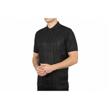 Mens Polo Shirt Slinky Sheer Short Sleeves Soft Touch Stacy Adams 57006 Black image 4
