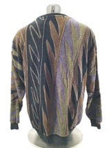 Tundra Canada Knit Pullover Sweater Mens  Cosby Coogi Multicolor Brown  XL - $84.86