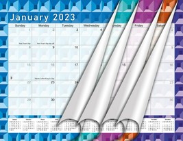 2022 -2023 Calendar 16 Months Student Calendar / Planner for 3-Ring Binder v003 - £10.27 GBP