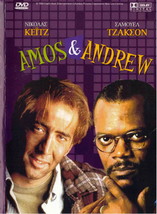 AMOS &amp; ANDREW (Nicolas Cage, Dabney Coleman, Samuel L. Jackson) Region 2 DVD - £7.84 GBP