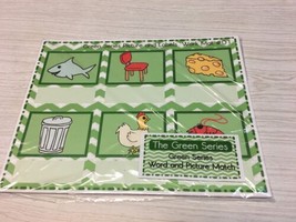 The Green Series  - Pictures And Word Label Work mats - Montessori - £17.48 GBP