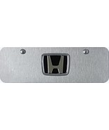 Honda 3d Logo   Stainless Steel  Mini License Plate + key Chain - €33,33 EUR