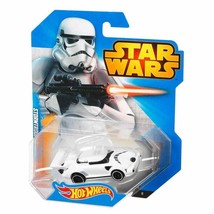 Star Wars Stormtrooper Character Car 1:64 Hot Wheels - £5.44 GBP