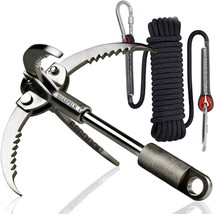 Grappling Hook And Rope 10M (32Ft) - Multifunctional Heavy Duty Survival Hook - - $51.99