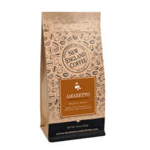 NEW ENGLAND COFFEE AMARETTO WHOLE BEAN COFFEE 16OZ - $19.24