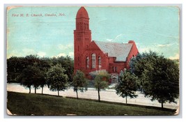 First Methodist Episcopal Church Omaha Nebraska NE DB Postcard V16 - £2.29 GBP