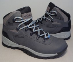 Columbia Size 9 Wide Newton Ridge Plus Leather Hiking Boots New Women&#39;s Shoes - $148.50