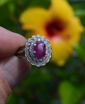 Ruby Ring Size 7, 1.93 cwt. Natural Earth Mined. Appraised :$380US - £150.10 GBP