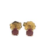 Unisex Earrings 14kt Yellow Gold 500213 - $69.00
