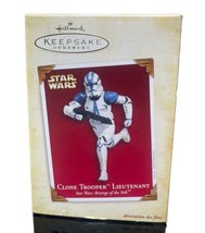 Star Wars Clone Trooper Lieutenant Hallmark Keepsake Ornament 2005 Brand... - $18.92