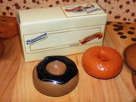 Entenmann&#39;s Box of Doughnuts Play Food Pretend RARE chocolate glazed donut - £14.98 GBP