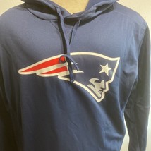 XL New England Patriots Nike Mens Sweatshirt  Blue Football NFL Long Sleeve - £40.38 GBP