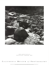 Ansel Adams Mountain Stream, 1965, 1990 - £47.31 GBP