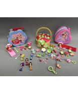 Strawberry Shortcake Bandai Basket House + Tins Figures &amp; Accessories Lot - $70.39