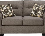 Signature Design by Ashley Tibbee Tufted Modern Loveseat with 2 Accent P... - $963.99