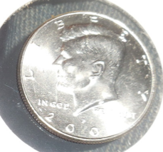 2005 P Kennedy Half Mint Condition In Coin Flap - $5.00