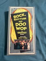 ROCK RHYTHM AND DOO WOP NEW SEALED PBS VHS Free USA little anthony the d... - $9.89