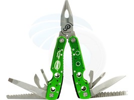 Fishing Folding Pliers Knife Saw Bottle Opener Screwdriver Bit File - £19.43 GBP