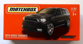 Matchbox 2018 Dodge Durango Sports Utility Vehicle SUV, Black, New in it... - $6.92