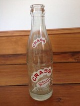 Vtg Crass Delicious Beverages Glass Bottle Coca-Cola Bottling Soda Alexa... - £11.87 GBP