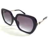 CHANEL Sunglasses 5521-A c.1758/8H Polished Gold Purple Hearts Hexagon F... - $401.83