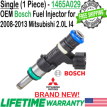 NEW OEM Bosch x1 Fuel Injector For 2008-2013 Mitsubishi Lancer 2.0L I4 #1465A029 - £66.87 GBP