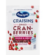 Ocean Spray Craisins Whole Dried Cranberries 64 Oz. Qty.1 - $189.11 MXN
