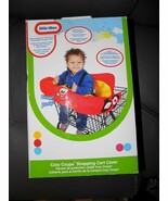 Little Tikes Cozy Coupe Shopping Cart Cover Red &amp; Yellow Car Design NEW - $68.62 CAD