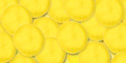 Primary image for Acrylic Pom Pom Yellow 1 Inch