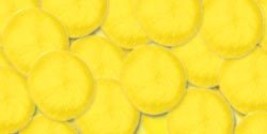 Acrylic Pom Pom Yellow 1 Inch - £13.12 GBP