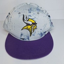 New Era 9fifty Snapback NFL Minnesota Vikings Football Cap Baseball Hat Lid  - £15.56 GBP