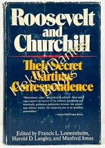 Roosevelt and Churchill: Their S by Loewenheim, Langley &amp; Jonas (1975 Hardcover) - £12.47 GBP
