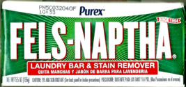 4 FELS-NAPTHA Laundry Bar SOAP PreTreat Clothing Stain Remover Detergent bOOster - £41.83 GBP