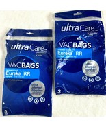 Eureka RR 9 Vacuum Bags 6 Ct UltraCare VacBags 61115B 63295A 62437  - £11.86 GBP